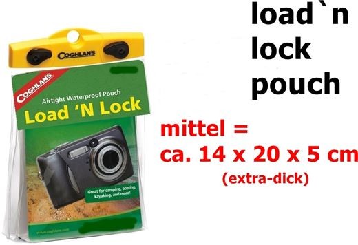 COGHLAN`S load`n lock pouch mittel
