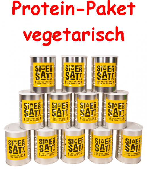 SicherSatt Protein Paket für Vegetarier