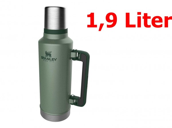 STANLEY Vakuum Flasche Classic mit Langzeit-Isolierung ... 1,9 Liter