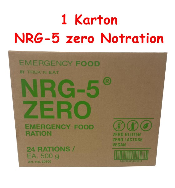 NRG-5 ZERO glutenfrei 24 x 500g = 1 Karton